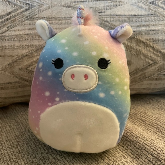 Squishmallows Prim the Unicorn 5" Stuff Plushie NEW - Picture 1 of 5